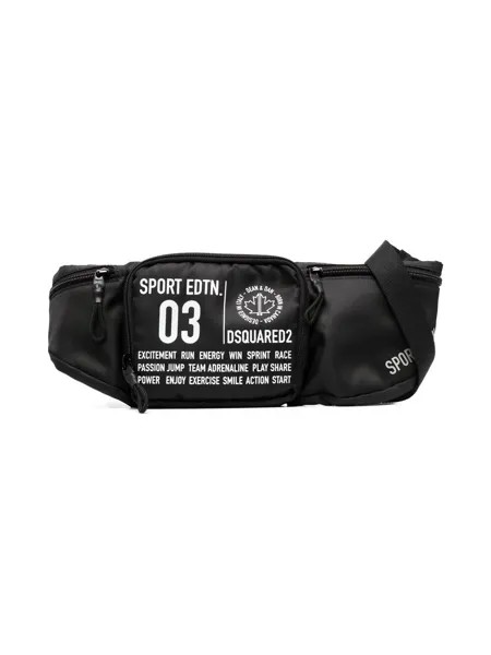 Dsquared2 Kids поясная сумка Sports Edtn.