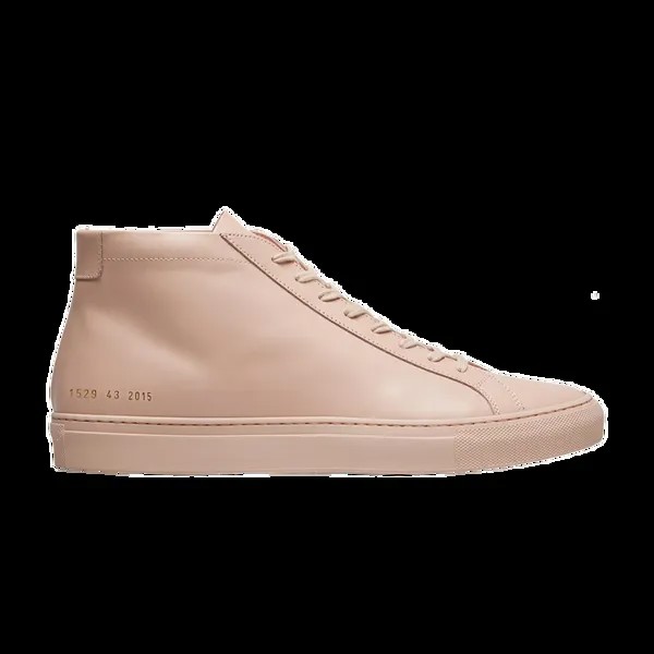 Кроссовки Common Projects Achilles Mid 'Blush', розовый