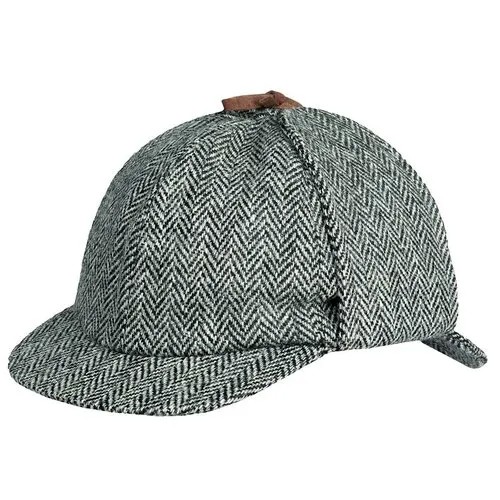 Кепка Hanna Hats, подкладка, размер 55, черный