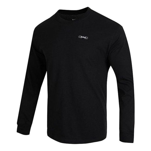 Футболка Nike LeBron Long Sleeve Max 90 Basketball T-Shirt 'Black', черный