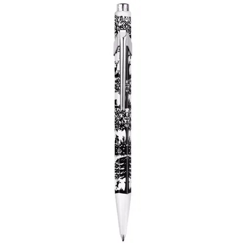 CARAN D'ACHE шариковая ручка Office 849 Pop Line - Totally Swiss, M (849.754), синий цвет чернил