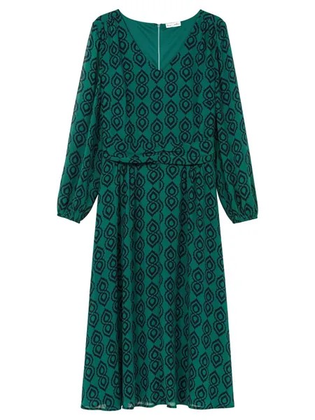 Платье SHEEGO Dress, зеленый/темно-зеленый