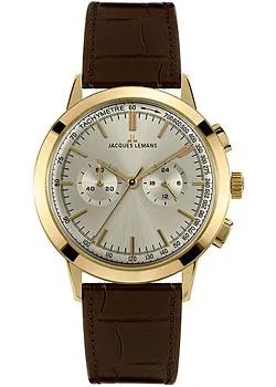 Fashion наручные  мужские часы Jacques Lemans N-1564B. Коллекция Nostalgie