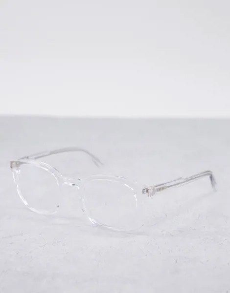Прозрачные очки с защитой от синего света Quay-Прозрачный