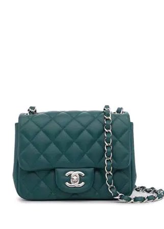 Chanel Pre-Owned маленькая сумка на плечо Classic Flap 2018-го года