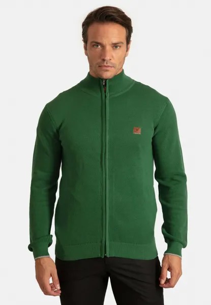 Кардиган Rice Full Zip Williot, цвет dark green