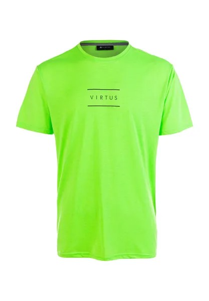 Функциональная рубашка HODDIE M S-S Tee с быстросохнущей технологией QUICK DRY VIRTUS, цвет Green Gecko