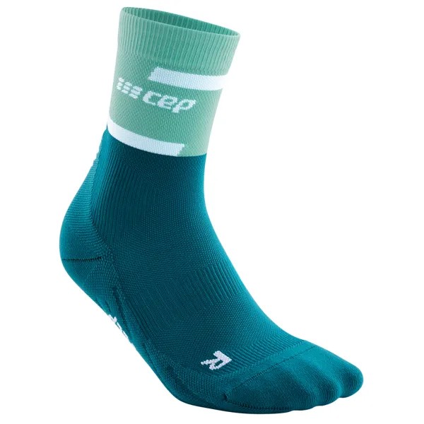 Носки для бега Cep The Run Socks Mid Cut, цвет Ocean/Petrol