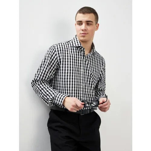 Рубашка Dave Raball, размер 42 176-182, черный