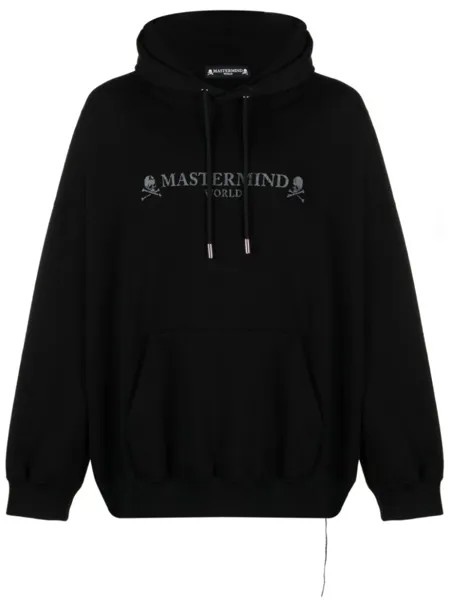 Mastermind World худи с кулиской и логотипом, черный