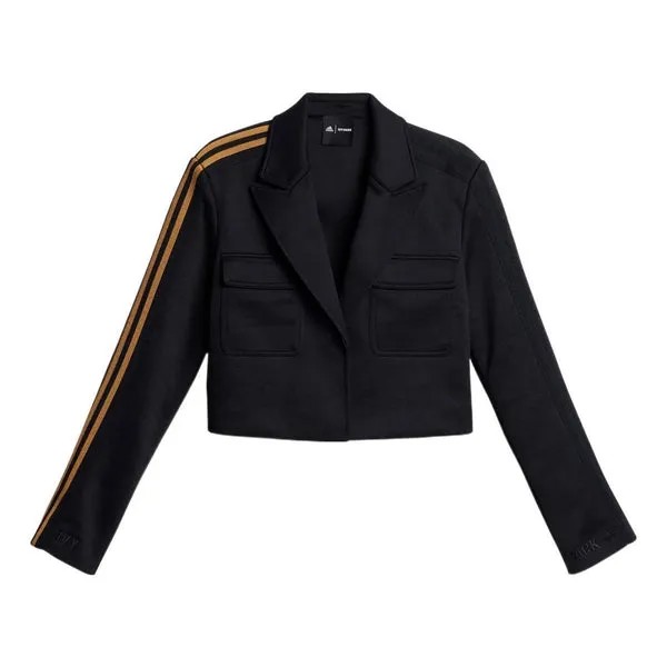 Куртка x ivy park костюм укороченный пиджак Adidas, черный