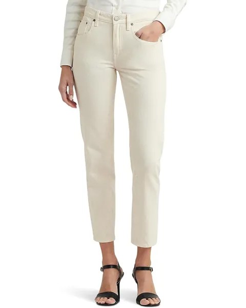 Джинсы LAUREN Ralph Lauren Relaxed Tapered Ankle, цвет Mascarpone Cream Wash