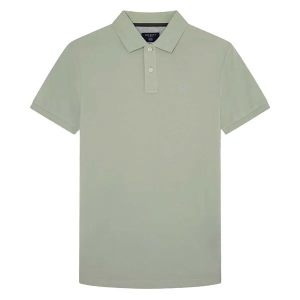 Поло с коротким рукавом Hackett Logo Slim Fit, зеленый