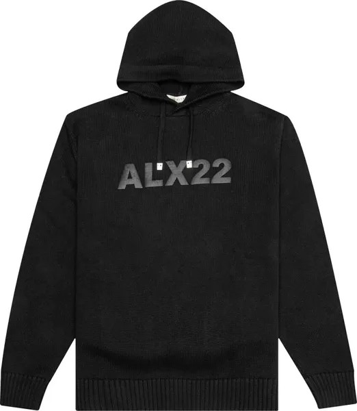 Свитер 1017 ALYX 9SM Logo Knit Hooded Sweater 'Black', черный