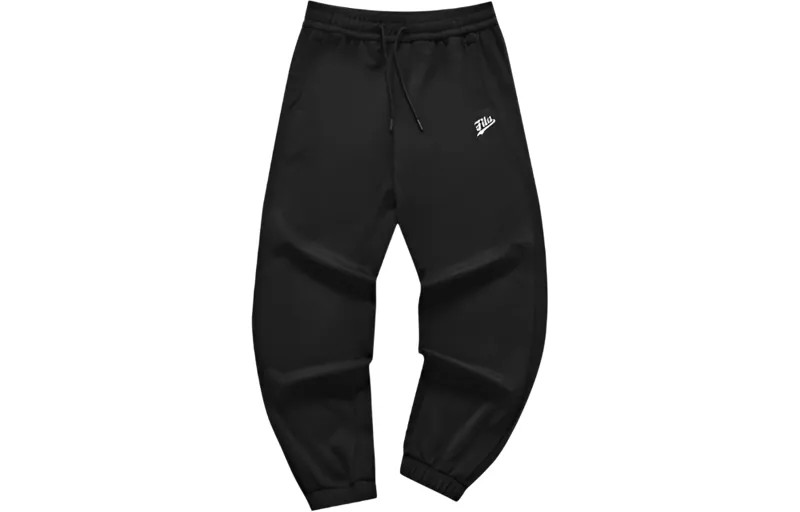 Женские трикотажные спортивные штаны FILA, цвет Black