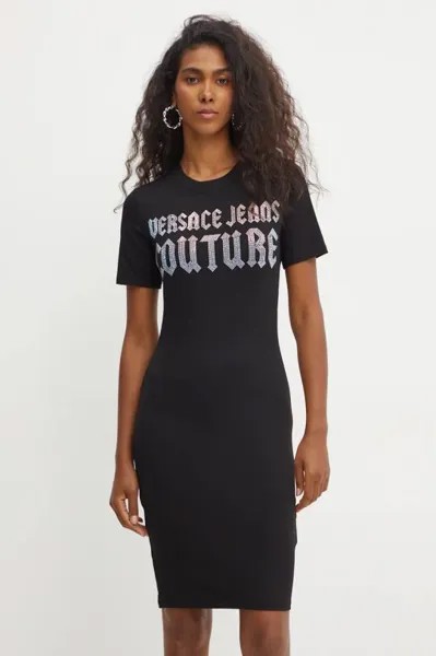 Платье Versace Jeans Couture, черный