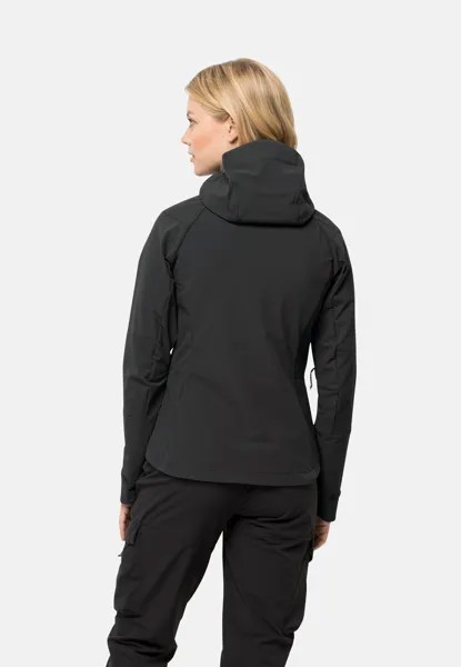 Куртка Softshell KAMMWEG Jack Wolfskin, цвет black