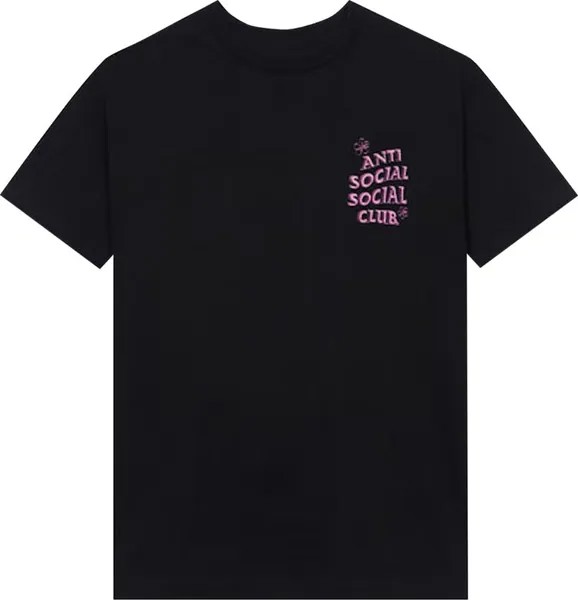 Футболка Anti Social Social Club Coral Crush Tee 'Black', черный