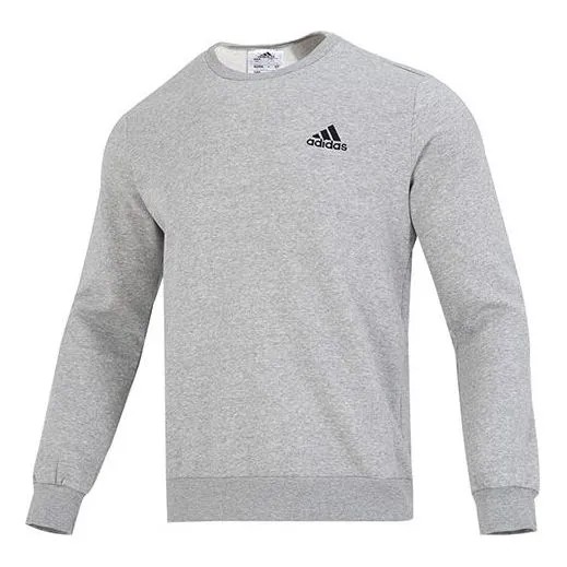 Свитер adidas Essentials Fleece Sweatshirt 'Grey', серый