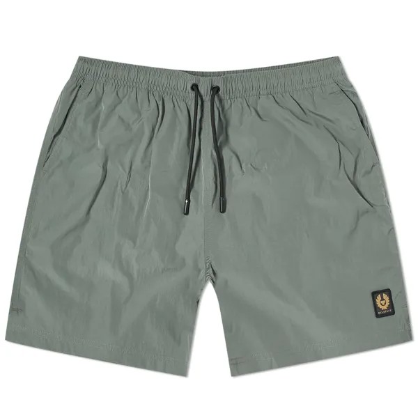 Шорты для плавания Belstaff Clipper Swim Shorts, цвет Mineral Green
