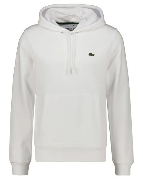 Толстовка с капюшоном Lacoste, белый