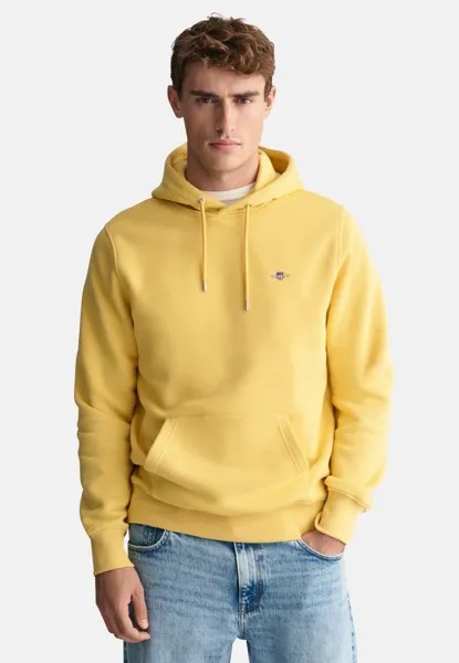 Толстовка SHIELD GANT, цвет dusty yellow