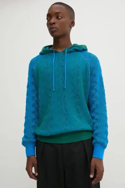 ALEJANDRO хлопковый свитер Desigual, синий