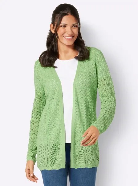 Длинный кардиган Classic Basics, цвет Reseda