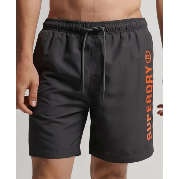 Шорты для плавания Superdry Code Core Sport 17 Inch, черный