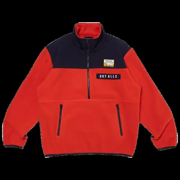 Куртка Human Made Fleece Half- Zip 'Red', красный