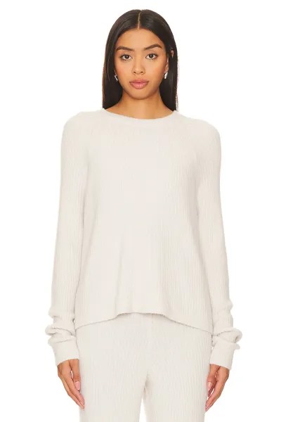Свитер Spiritual Gangster Boxy Chenille, цвет White Sand