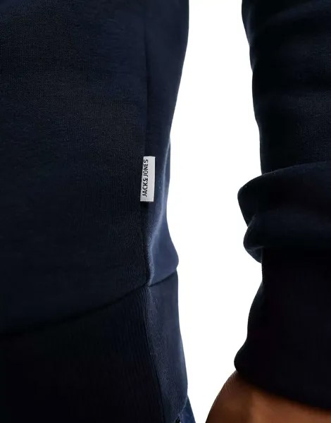 Оверсайз-свитшот Jack & Jones темно-синего цвета