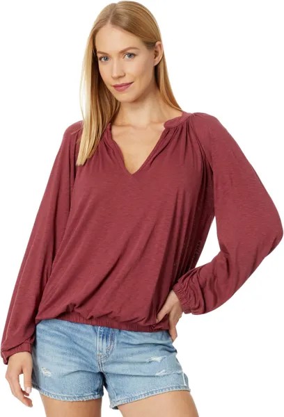 Футболка LAmade Dreamy Bohemian Tee in Slub Jersey, цвет Spanish Villa