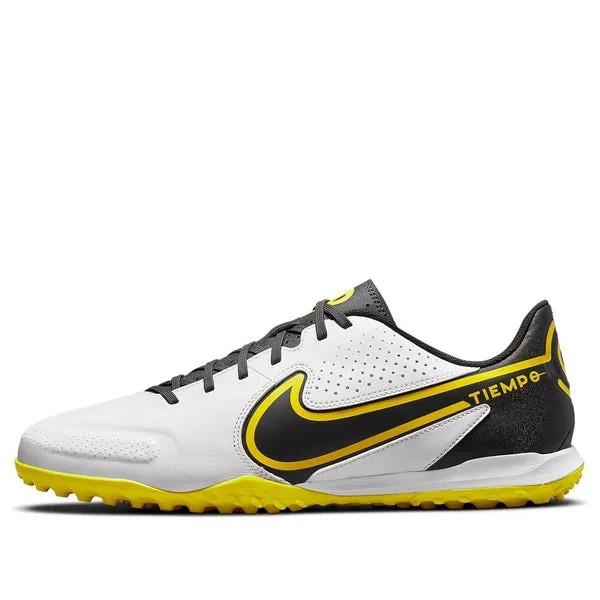 Кроссовки legend 9 academy tf turf низкие футбольные бутсы Nike, белый