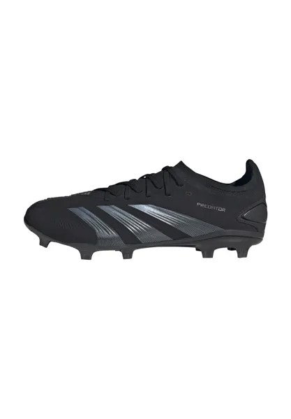 Футбольные бутсы PREDATOR PRO FG adidas Performance, цвет core black/carbon