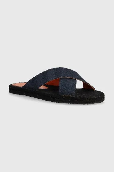 Шлепанцы Наксос Missoni, темно-синий