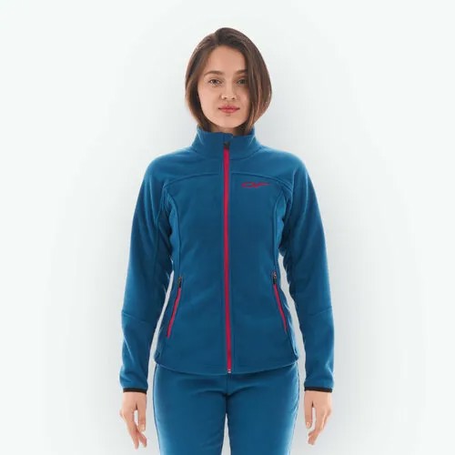 Олимпийка Dragonfly Женская флисовая кофта Dragonfly Level Blue Pink, размер M, розовый