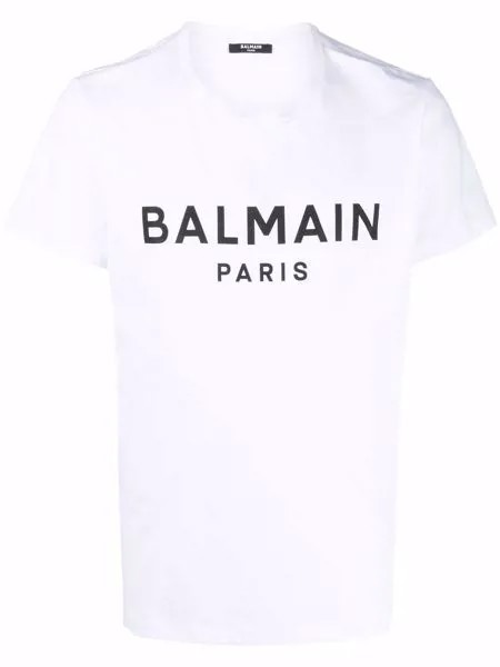 Balmain футболка с логотипом