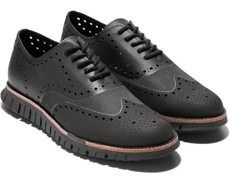 Оксфорды Cole Haan Zerogrand Remastered No Stitch Wingtip, черный