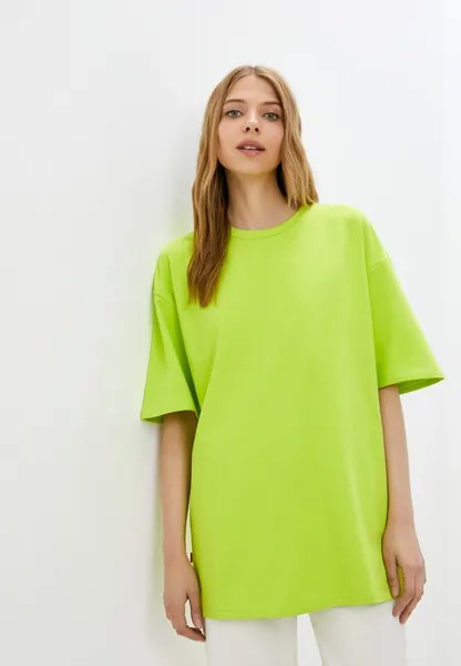 Футболка женская ZAVI oversize желтая 50-52 RU