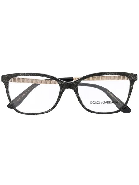 Dolce & Gabbana Eyewear очки в квадратной оправе