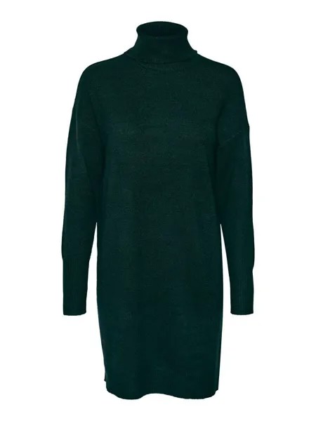 Вязаное платье Vero Moda BRILLIANT, темно-зеленый