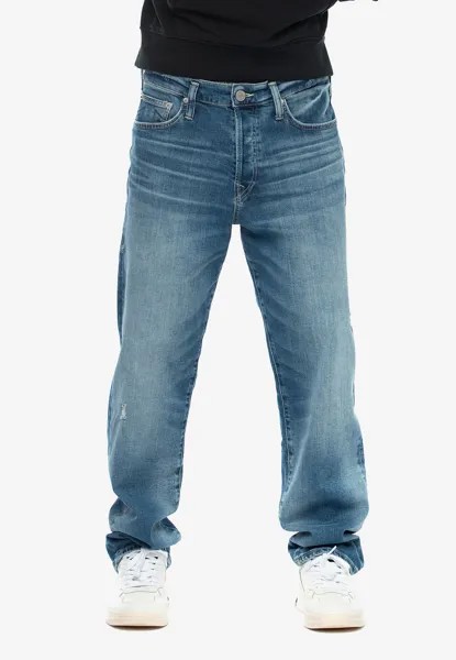 Джинсы Straight Leg NEW LONG True Religion, цвет blue denim