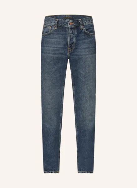 Джинсы узкого кроя steady eddie ii Nudie Jeans, синий