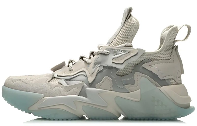 LINING A Thousand Ways Lifestyle Shoes Men Low-top Antarctic Gray/pearl White