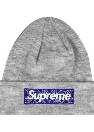 Supreme шапка бини x New Era Bandana Box Logo