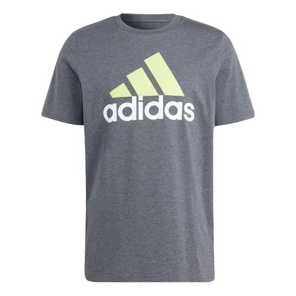 Футболка adidas Essentials Single Jersey Big Logo T-shirt 'Grey', серый