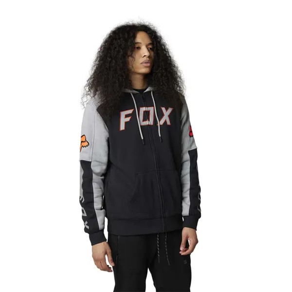 Толстовка Fox Racing Lfs Leed Sasquatch Full Zip, черный
