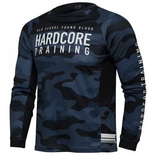 Лонгслив HARDCORE TRAINING, размер 48, серый