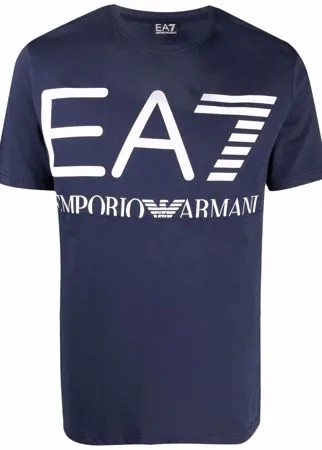 Ea7 Emporio Armani футболка с логотипом